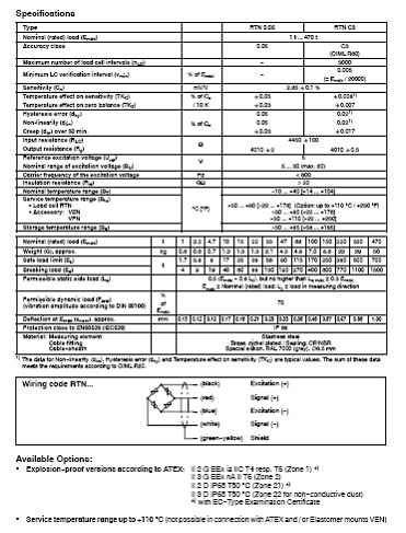 RTN稱重傳感器